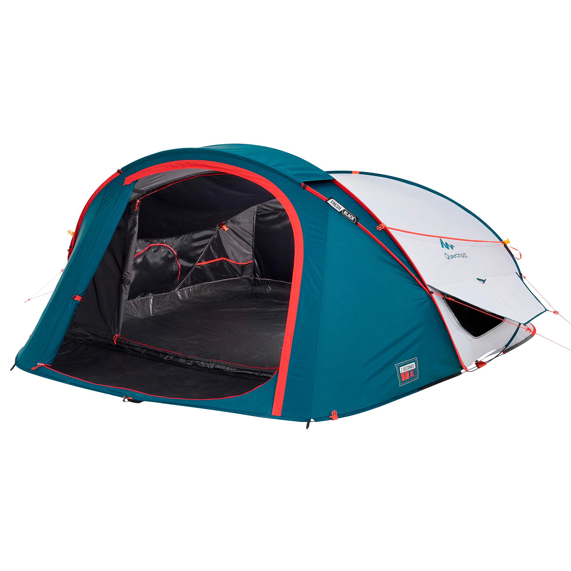 Tienda de campaña 3 personas Quechua 2 Seconds XL F&B