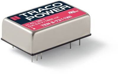TracoPower TEN 8-2411WI DC/DC-Wandler, Print 12 V/DC 5 V/DC 1.5 A 8 W Anzahl Ausgänge: 1 x Inhalt 1 St.