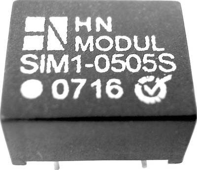 HN Power SIM1-0505S-DIL8 DC/DC-Wandler, Print 5 V/DC 5 V/DC 200 mA 1 W Anzahl Ausgänge: 1 x Inhalt 1 St.