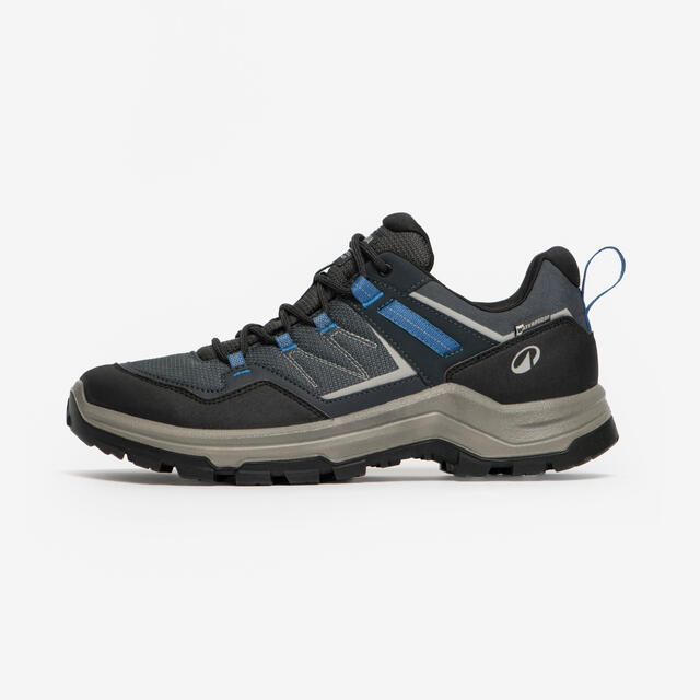 Zapatillas de montaña y trekking caña baja impermeables hombre MH100 gris
