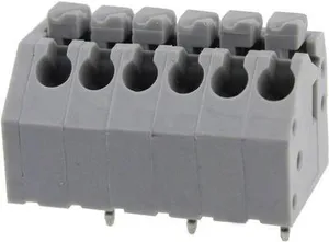 Degson DG250-3.5-04P-11-00AH-1 Federkraftklemmblock 0.82 mm² Polzahl 4 Grau 1 St.