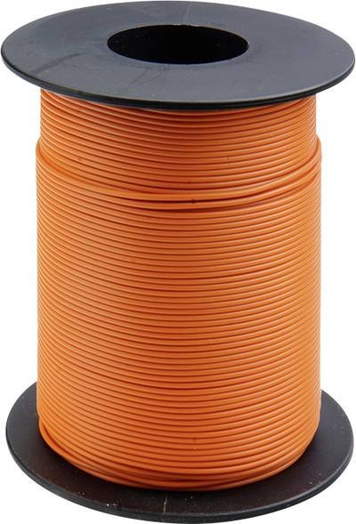 Donau Elektronik 119-17 Litze 1 x 0.14 mm² Orange 100 m