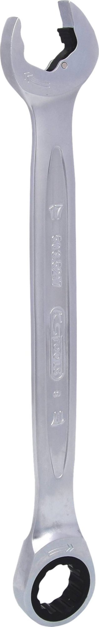 KS Tools 503.5217 5035217 Maul-Ringratschenschlüssel Schlüsselweite (Metrisch) 17 mm