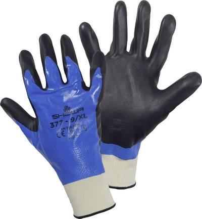 Showa 4703 377 Gr.L Polyester, Nylon, Nitril Montagehandschuh Größe (Handschuhe): 8, L EN 388 CAT II 1 Paar