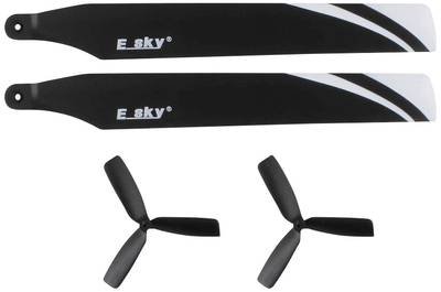 E-Sky Ersatzteil Propellerset Passend für Modell (Modellbau): Helikopter 300 V2