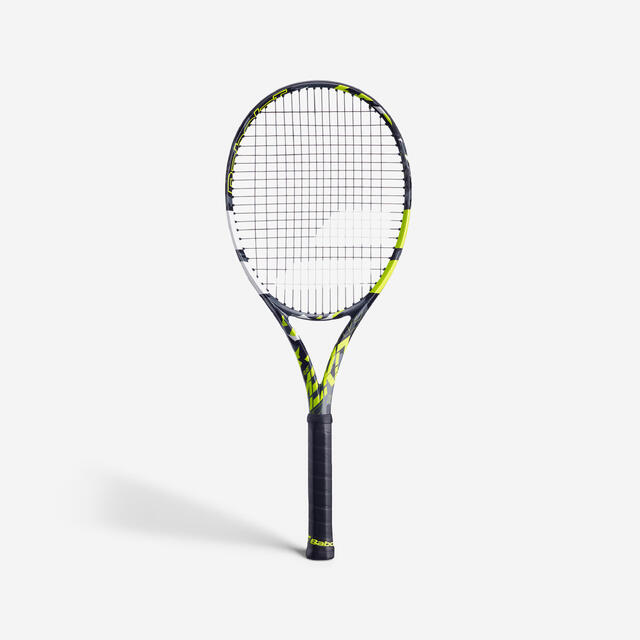 BABOLAT Raqueta tenis adulto BABOLAT Pure Aero Gris Amarillo 300g Carlos Alcaraz