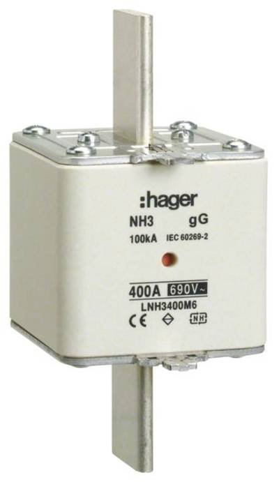 Hager LNH3400M6 NH-Sicherung 400 A 3 St.