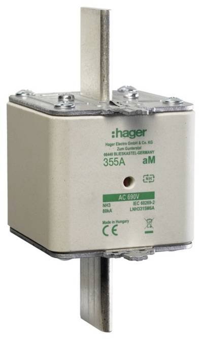Hager LNH3355M6A NH-Sicherung 355 A 3 St.