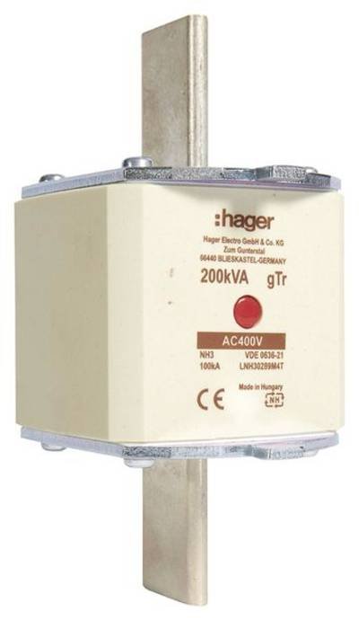 Hager LNH30289M4T NH-Sicherung 289 A 3 St.