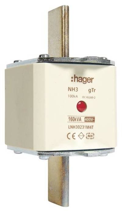 Hager LNH30231M4T NH-Sicherung 231 A 3 St.