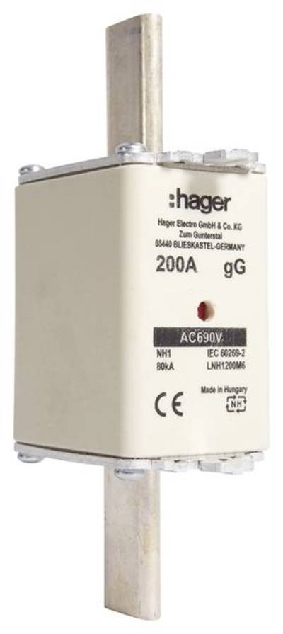 Hager LNH1200M6 NH-Sicherung 200 A 3 St.
