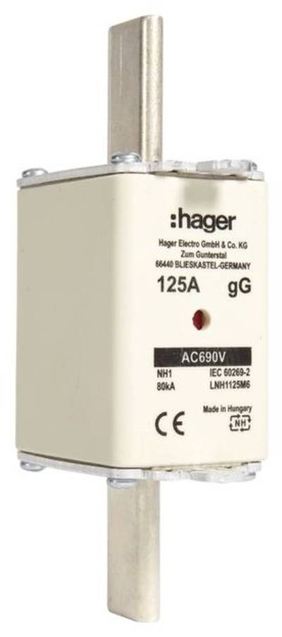 Hager LNH1125M6 NH-Sicherung 125 A 3 St.
