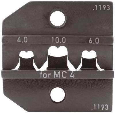 Rennsteig Werkzeuge 624 1193 3 0S Crimpeinsatz Solar-Steckverbinder geeignet für MC4 4 bis 6 mm² Passend für Marke (Zang
