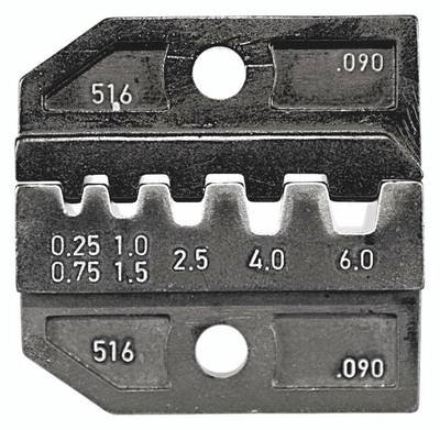 Rennsteig Werkzeuge 624 090 3 0 624 090 3 0 Crimpeinsatz Aderendhülsen 0.25 bis 6 mm² Passend für Marke (Zangen) Rennste