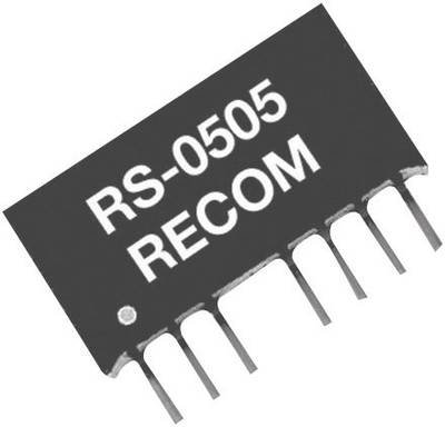RECOM RS-1212D DC/DC-Wandler, Print 12 V/DC 12 V/DC, -12 V/DC 83 mA 2 W Anzahl Ausgänge: 2 x Inhalt 1 St.