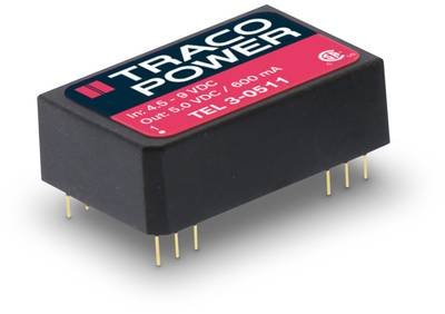 TracoPower TEL 3-2423 DC/DC-Wandler, Print 24 V/DC 15 V/DC, -15 V/DC 100 mA 3 W Anzahl Ausgänge: 2 x Inhalt 1 St.