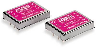 TracoPower TEN 20-2422WI DC/DC-Wandler, Print 24 V/DC 12 V/DC, -12 V/DC 835 mA 20 W Anzahl Ausgänge: 2 x Inhalt 1 St.