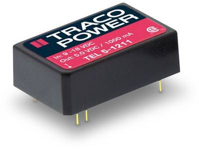 TracoPower TEL 5-2412 DC/DC-Wandler, Print 24 V/DC 12 V/DC 500 mA 6 W Anzahl Ausgänge: 1 x Inhalt 1 St.