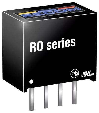 RECOM RO-1205S/P DC/DC-Wandler, Print 12 V/DC 5 V/DC 200 mA 1 W Anzahl Ausgänge: 1 x Inhalt 1 St.