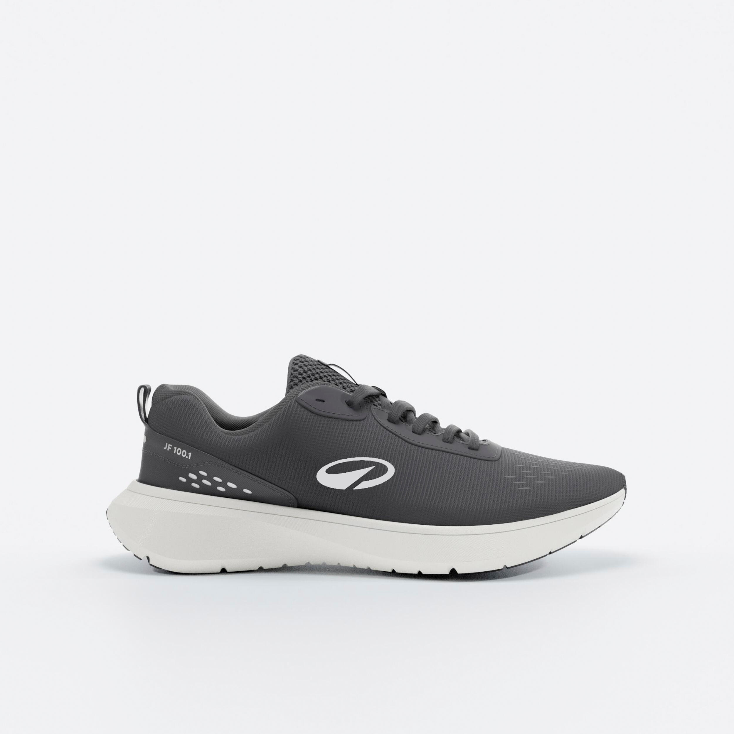 KALENJI Zapatillas Running JOGFLOW 100.1 Hombre - Negro y Gris