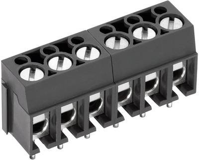 PTR Hartmann 50100040121G Schraubklemmblock 2.50 mm² Polzahl 4 Grau 1 St.