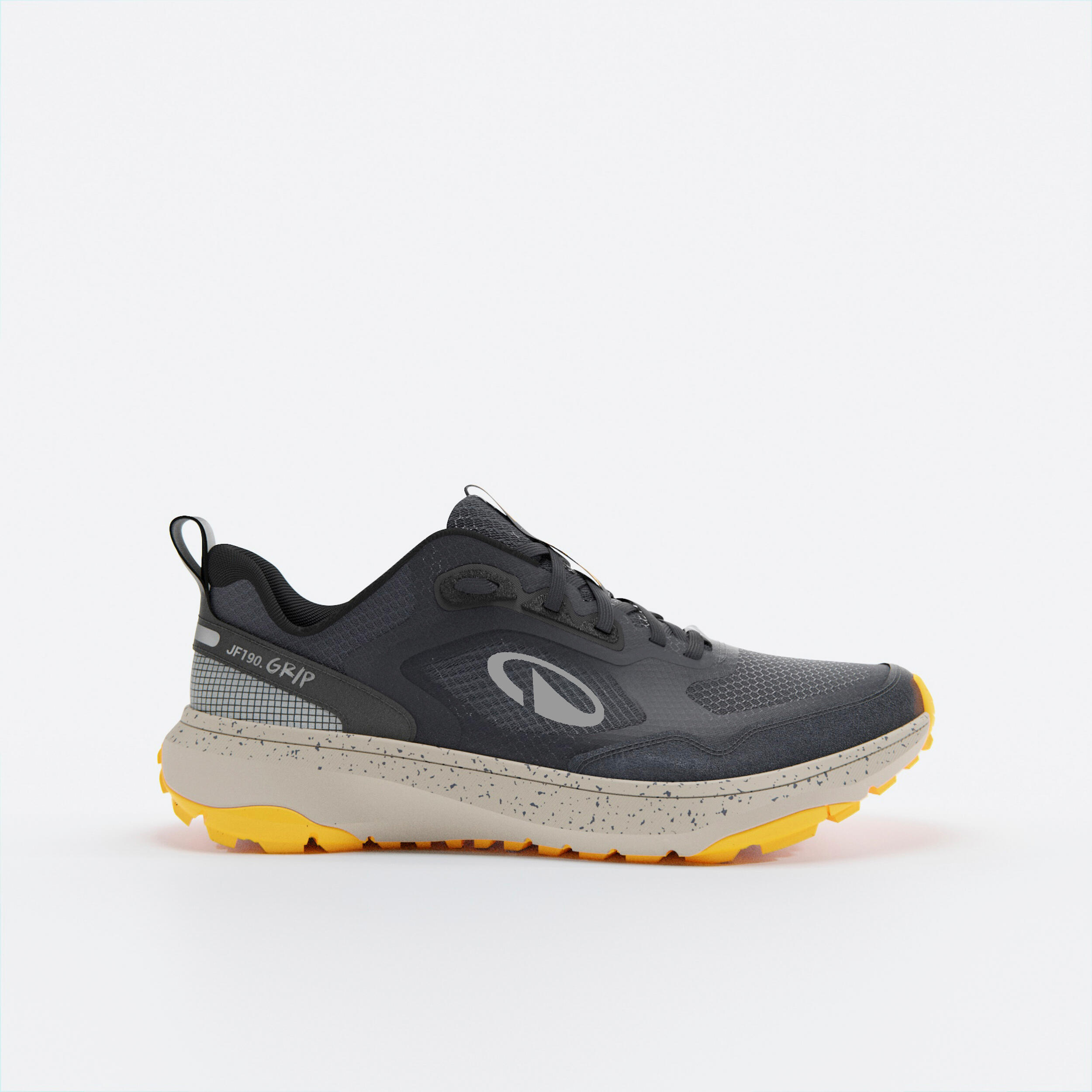 KIPRUN Zapatilla Trail running JOGFLOW 190.1 GRIP Hombre - Azul y Naranja