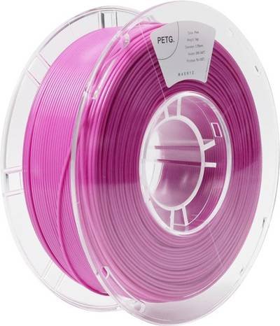 Maertz PMMA-1011-010 PMMA-1011-010 Filament PETG chemisch beständig 1.75 mm 1000 g Pink 1 St.
