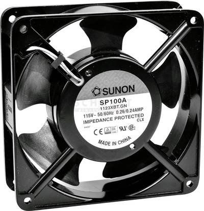 Sunon DP203A2123LBTA24 Axiallüfter 230 V/AC 93.42 m³/h (L x B x H) 120 x 120 x 38 mm