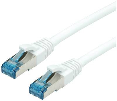 VALUE Patchkabel Cat.6A (Class EA) S/FTP (PiMF), LSOH, weiß, 15 m