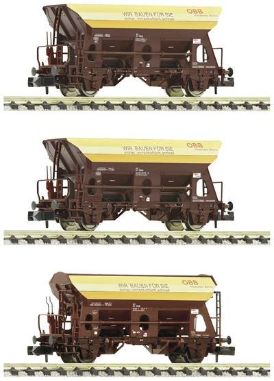 Fleischmann 6660057 Fleischmann 6660057 N 3er-Set Schotterwagen der ÖBB
