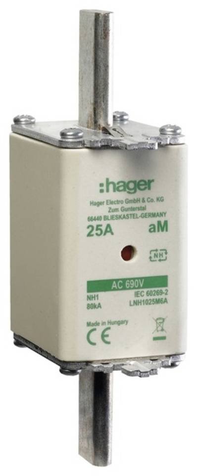 Hager LNH1025M6A NH-Sicherung 25 A 3 St.