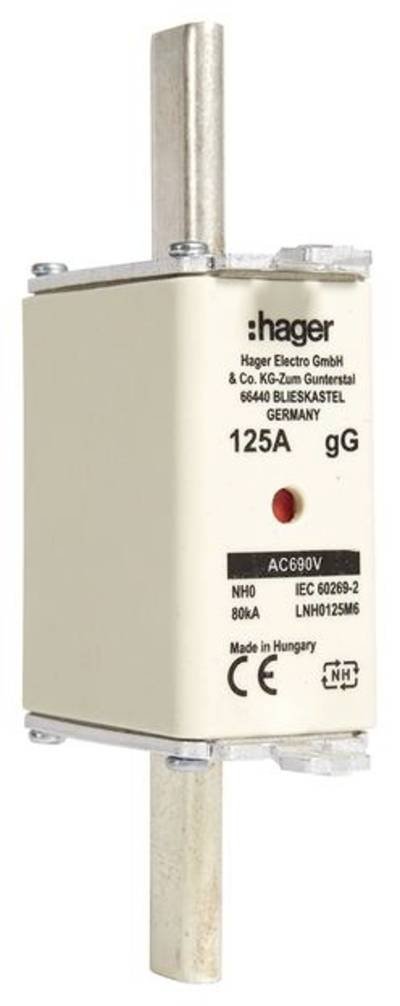 Hager LNH0125M6 NH-Sicherung 125 A 3 St.
