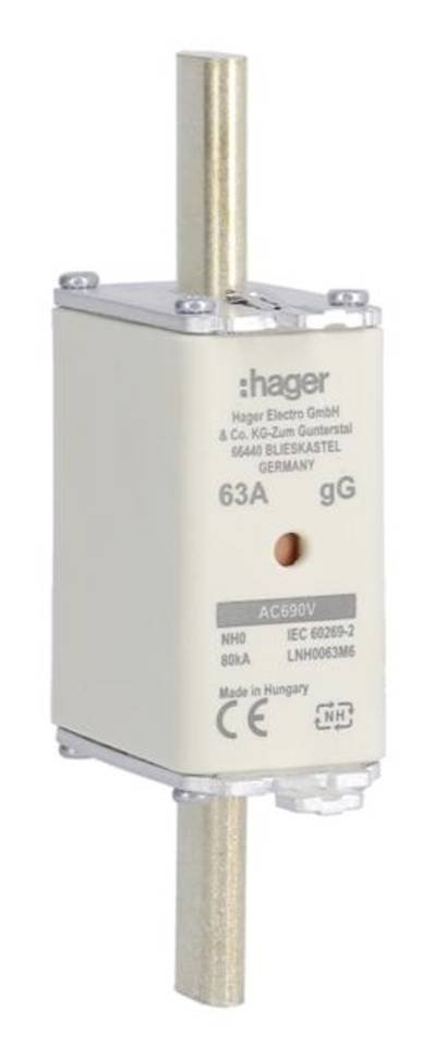 Hager LNH0063M6 NH-Sicherung 63 A 3 St.