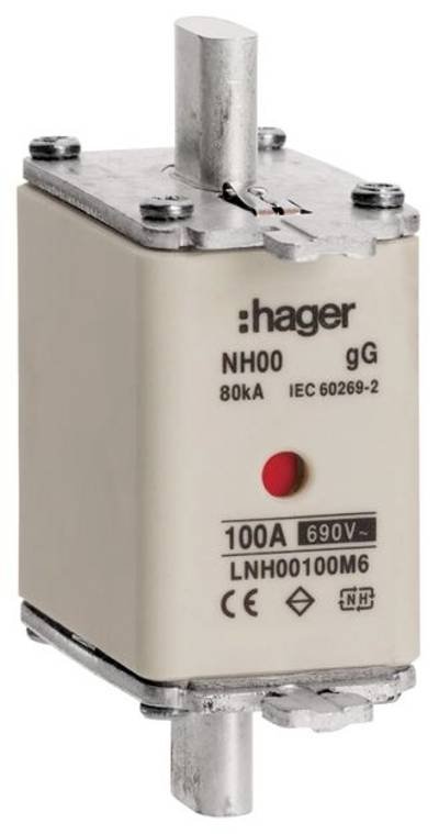 Hager LNH00100M6 NH-Sicherung 100 A 3 St.