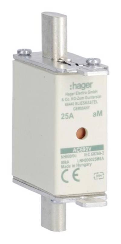 Hager LNH000025M6A NH-Sicherung 25 A 3 St.