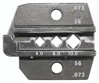 Rennsteig Werkzeuge 624 073 3 0 624 073 3 0 Crimpeinsatz Gedrehte Kontakte 4 bis 10 mm² Passend für Marke (Zangen) Renns