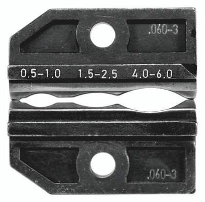 Rennsteig Werkzeuge 624 060-3 3 0 624 060-3 3 0 Crimpeinsatz Unisolierte Kabelschuhe, Unisolierte Verbinder 0.5 bis 6 mm