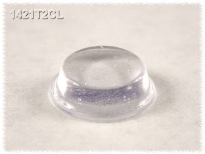 Hammond Electronics 1421T2CL Gerätefuß selbstklebend, rund Natur (Ø x H) 12.7 mm x 3.5 mm 24 St.