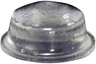TOOLCRAFT PD2115C Gerätefuß selbstklebend, rund Transparent (Ø x H) 11.1 mm x 5 mm 1 St.
