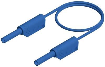 Hirschmann Test & Measurement MVL S 100/1 Au Sicherheits-Messleitung Lamellenstecker 2 mm Lamellenstecker 2 mm 1.00 m Bl