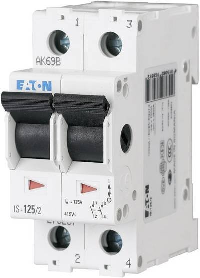 Hauptschalter 2polig 25 A 2 Öffner, 2 Schließer 240 V/AC Eaton 276263
