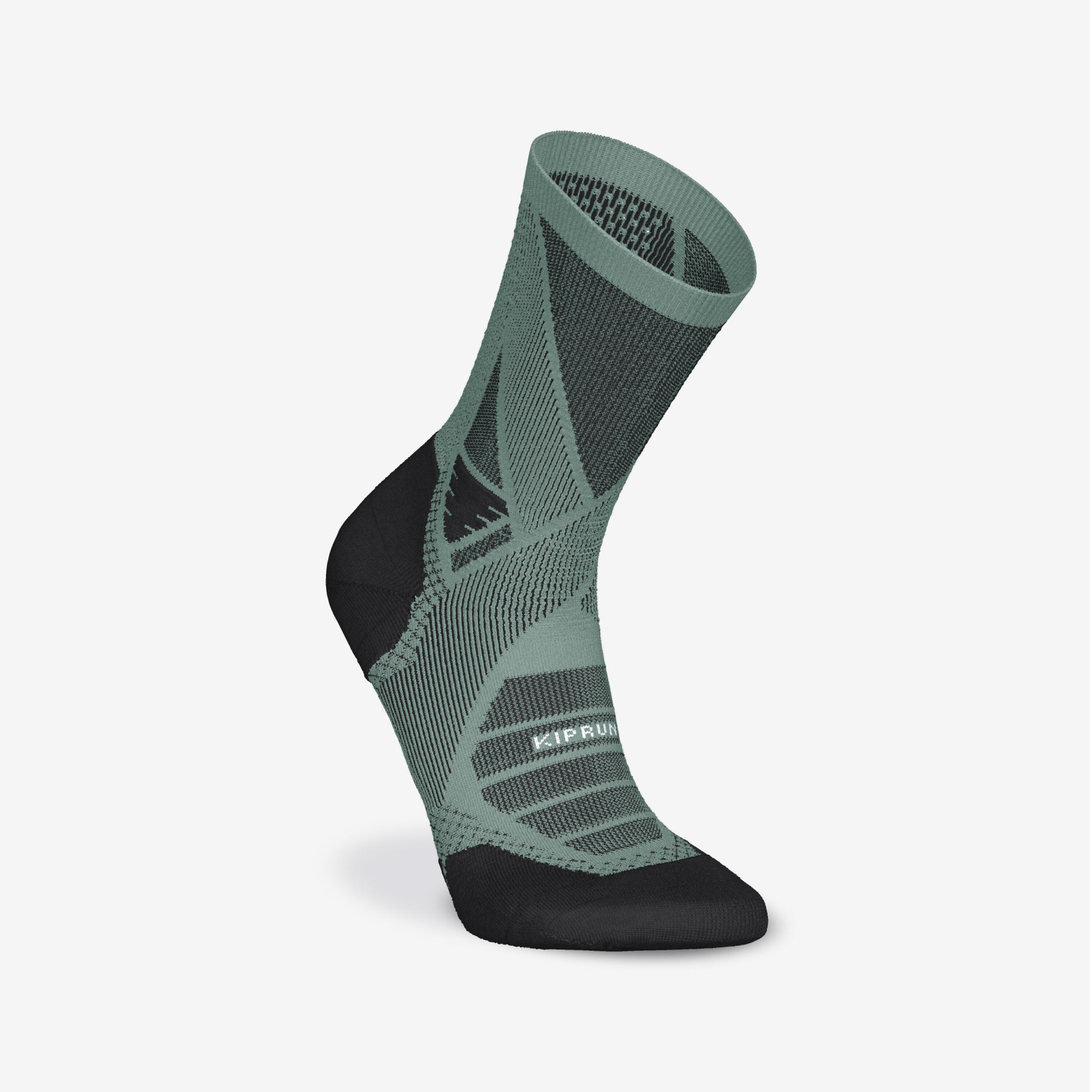 KIPRUN CALCETINES DE RUNNING KIPRUN Run900 STRAP caqui