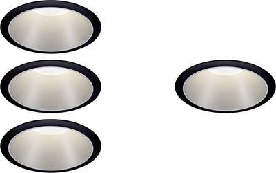 Paulmann 4064161325927 Einbauleuchte LED 24 W Schwarz, Silber