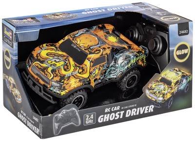Revell Control 24682 Ghost Driver 1:22 RC Einsteiger Modellauto Elektro Straßenmodell mit Lichteffekt