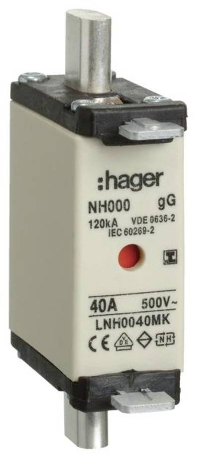 Hager LNH0040MK NH-Sicherung 40 A 3 St.