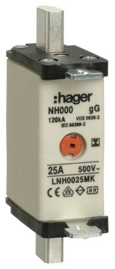 Hager LNH0025MK NH-Sicherung 25 A 3 St.