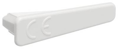 Hager KZN027 Endkappe Reinweiß (RAL 9010) 50 St.