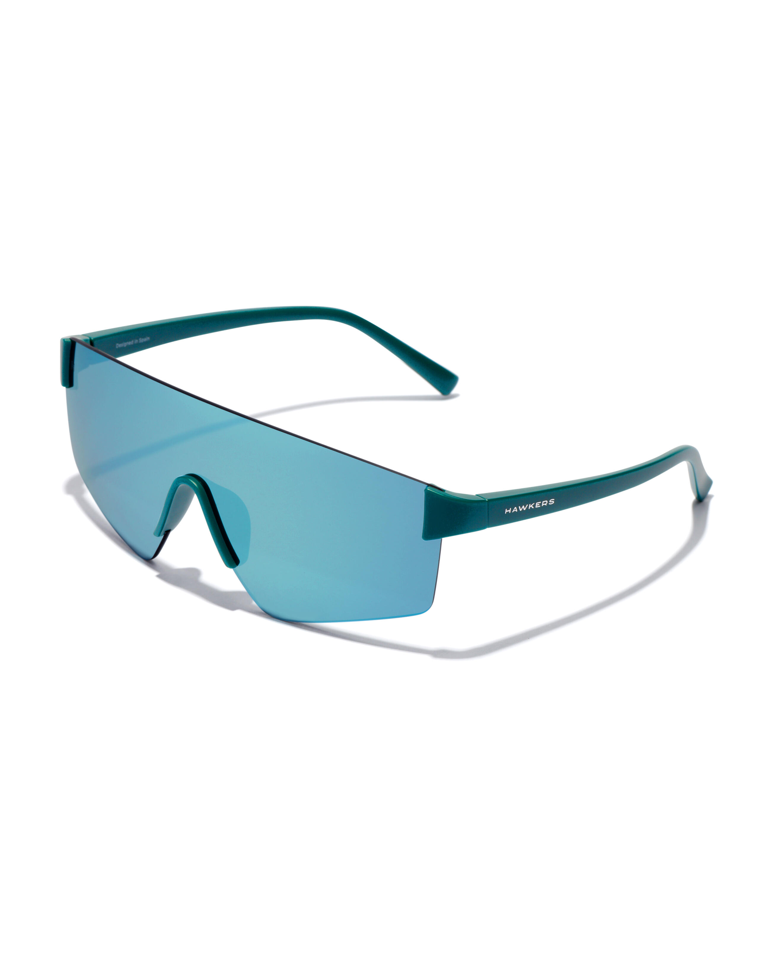HAWKERS HAWKERS - Gafas de Sol para Hombre y Mujer TEAL BLUE CHROME - AERO