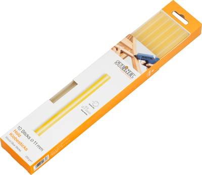 Steinel Heißklebesticks Ø 11 mm Holz, spezielle Klebesticks für alle Holzarten, 10 Stk. (250 g)