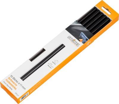 Steinel Heißklebesticks Ø 11 mm Schwarz, Klebesticks für schwarze Materialien, 10 Stk. (250 g)